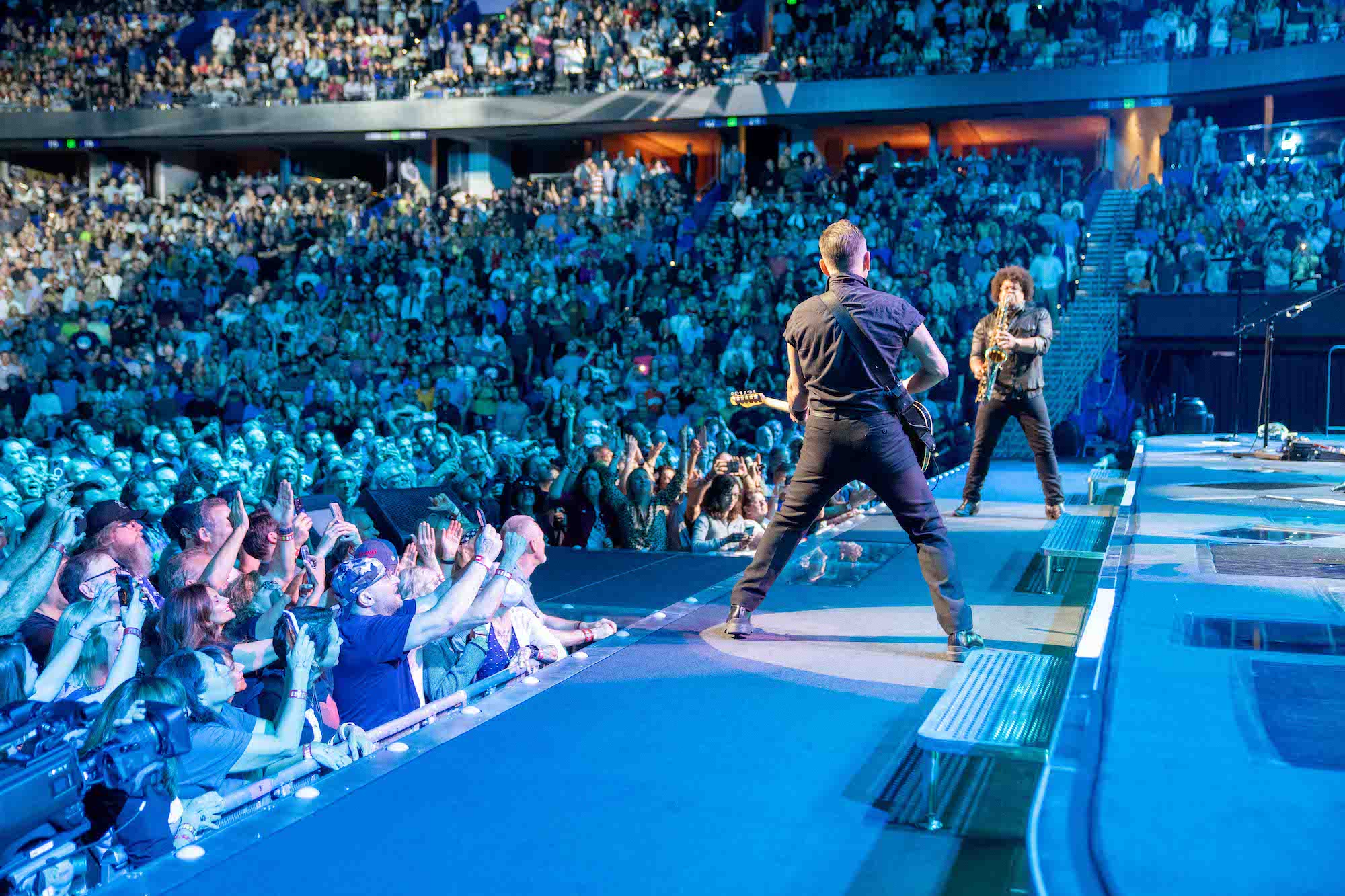 Bruce Springsteen & E Street Band at Amalie Arena, Tampa, Florida on February 1, 2023.