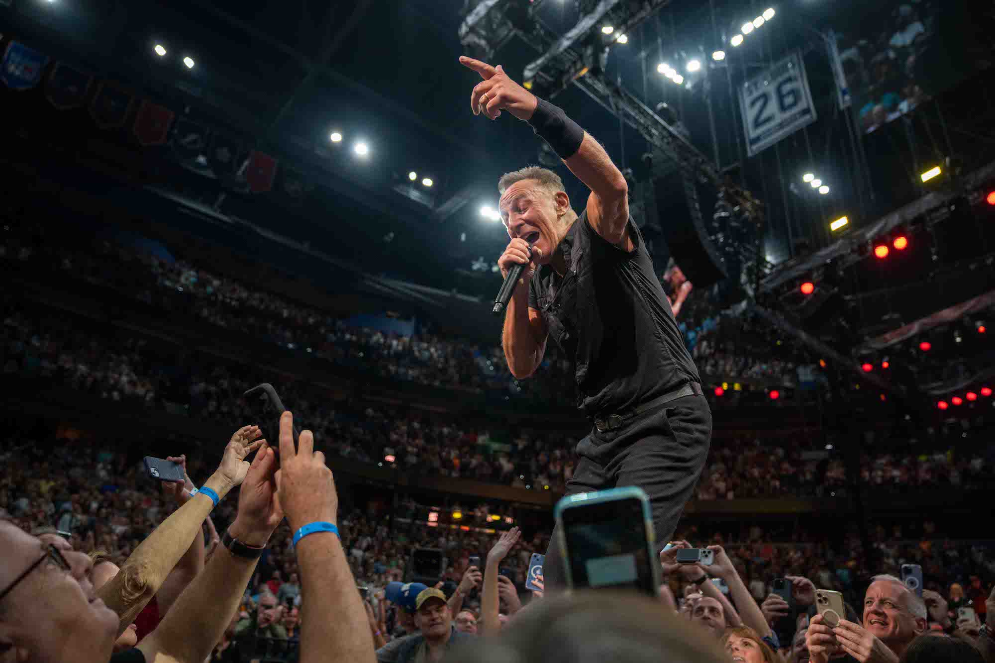 Bruce Springsteen & E Street Band at Amalie Arena, Tampa, Florida on February 1, 2023.