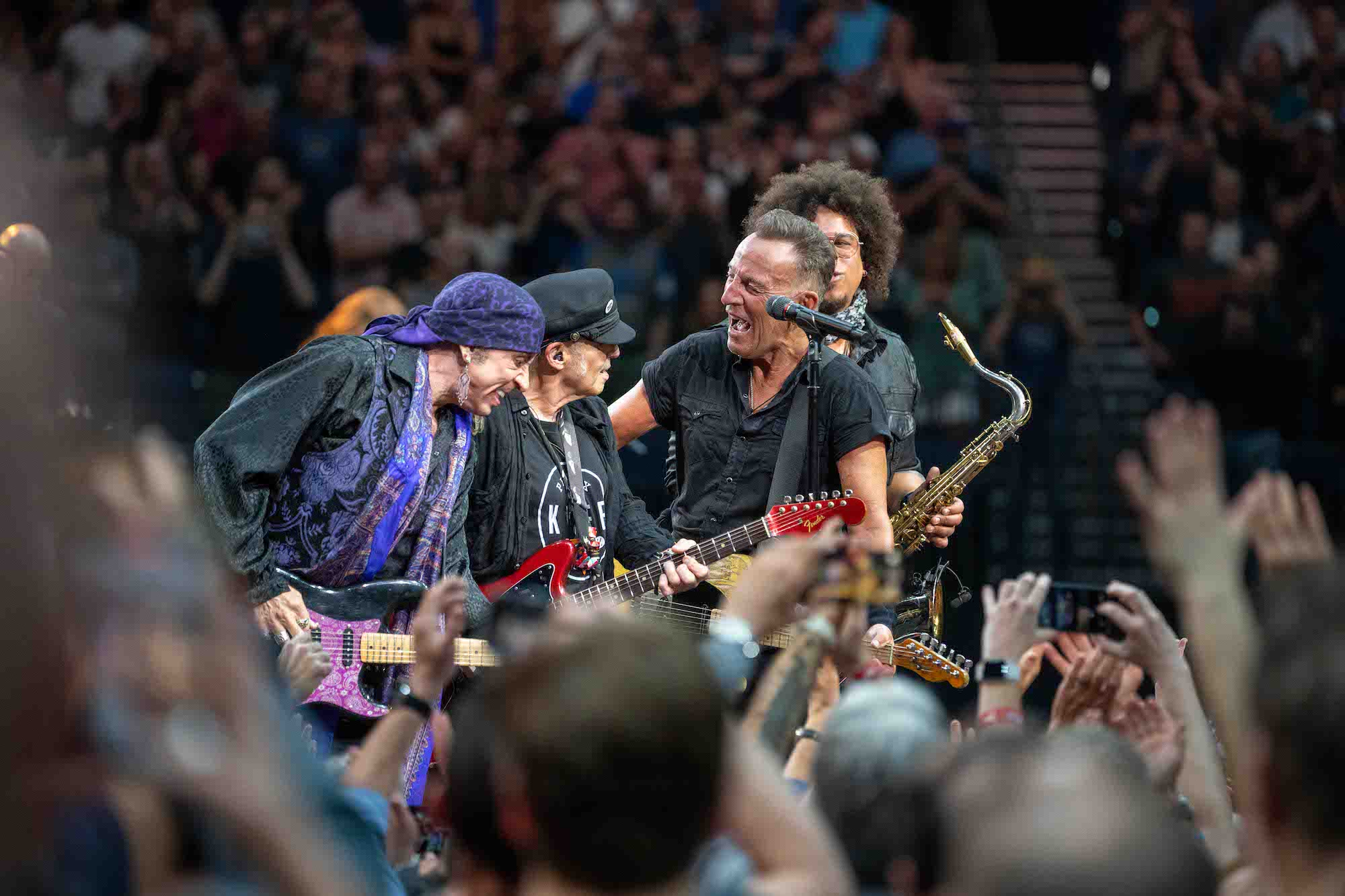 Bruce Springsteen & E Street Band at Amalie Arena, Tampa, Florida on February 1, 2023.