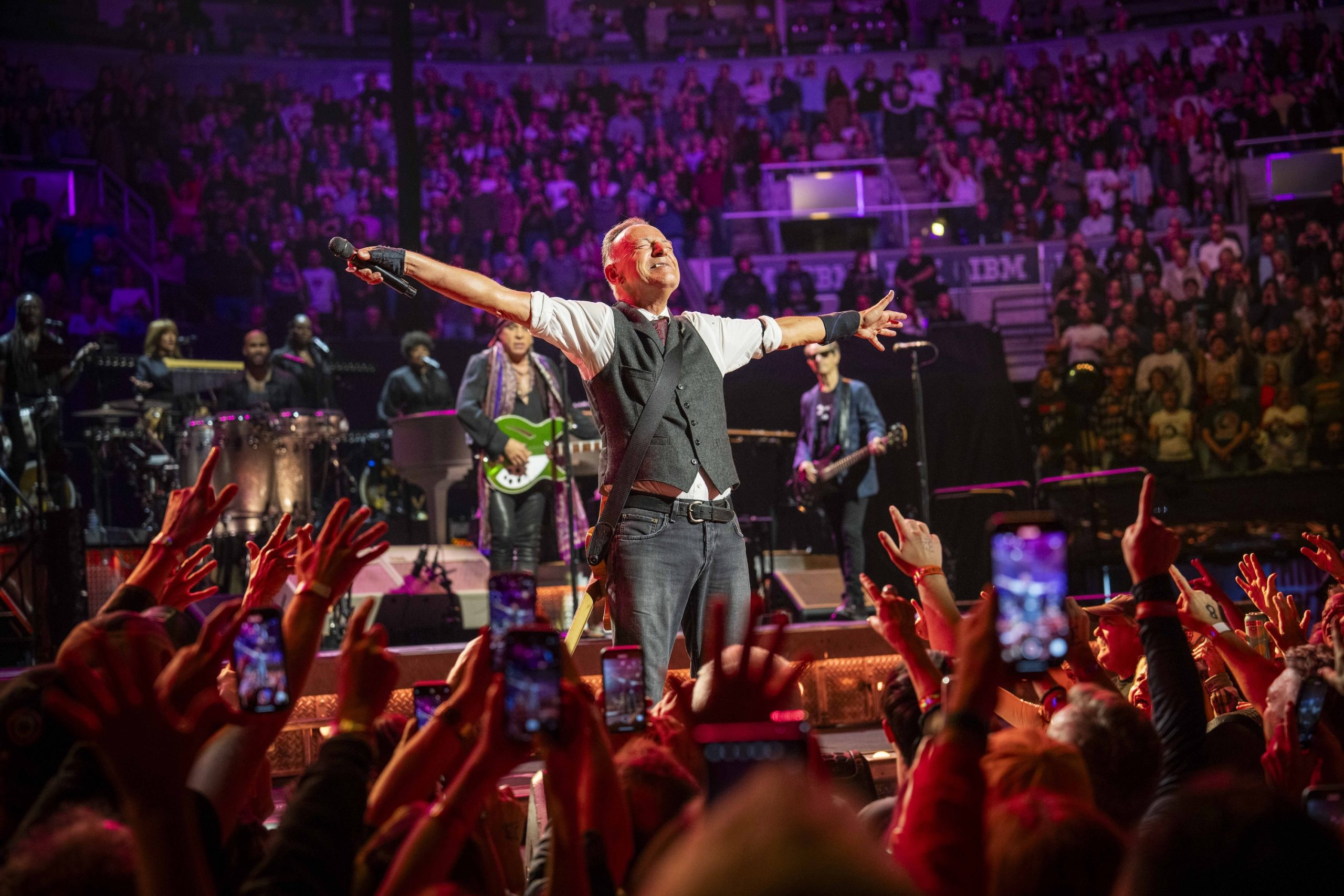 Bruce Springsteen & E Street Band at Scotiabank Arena, Toronto, ON on November 3, 2024.