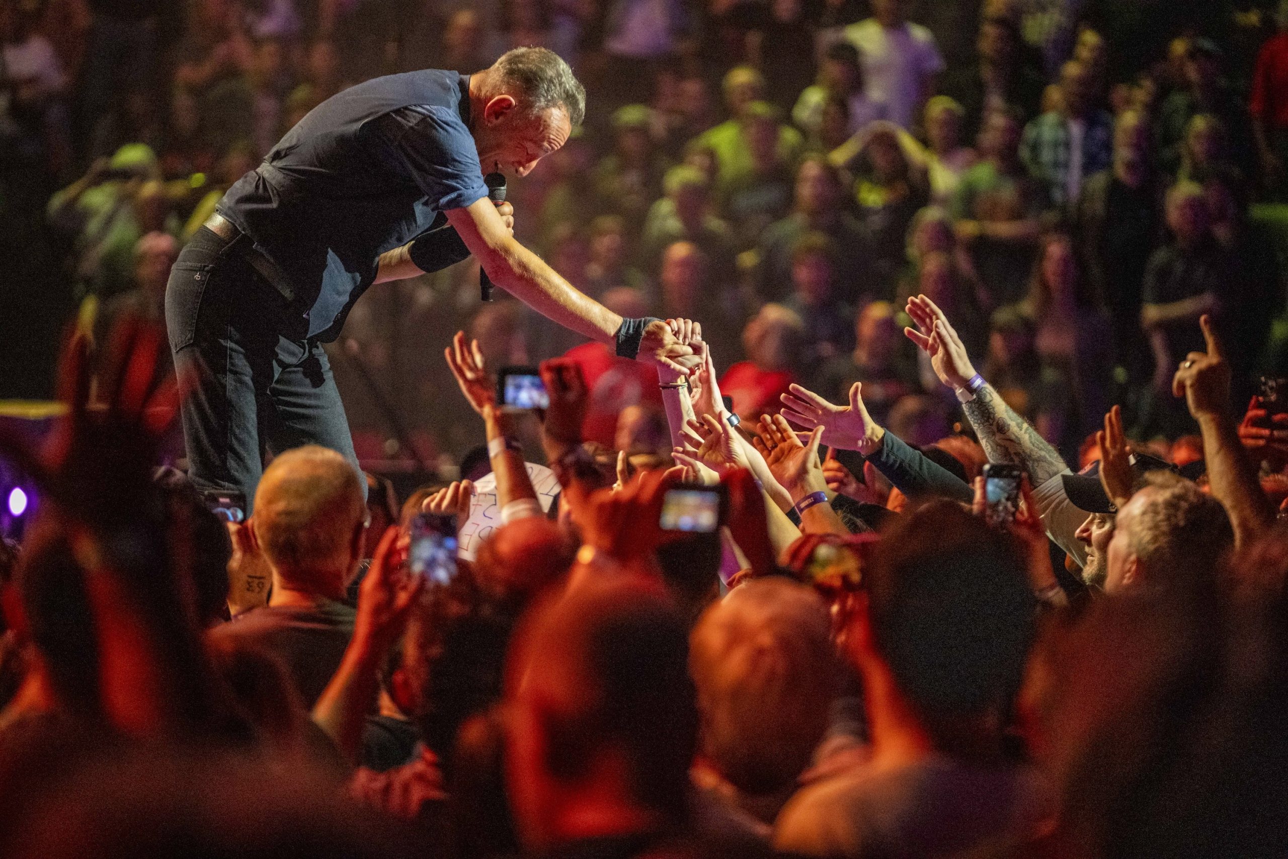 Bruce Springsteen & E Street Band at Scotiabank Arena, Toronto, ON on November 6, 2024.