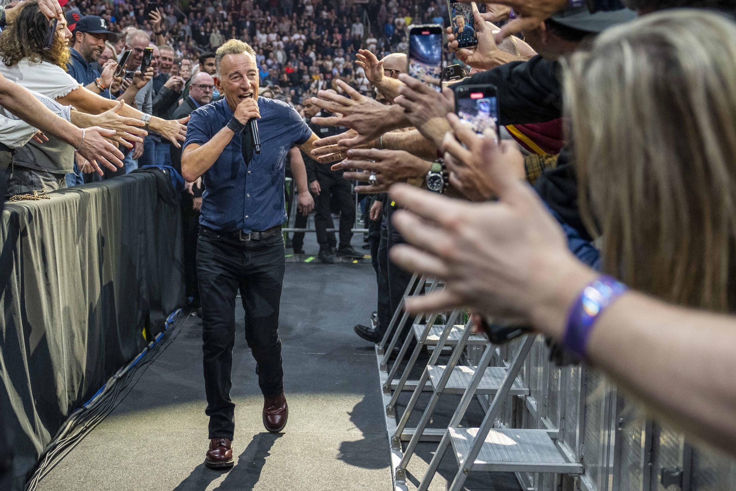 Bruce Springsteen & E Street Band at Scotiabank Arena, Toronto, ON on November 6, 2024.