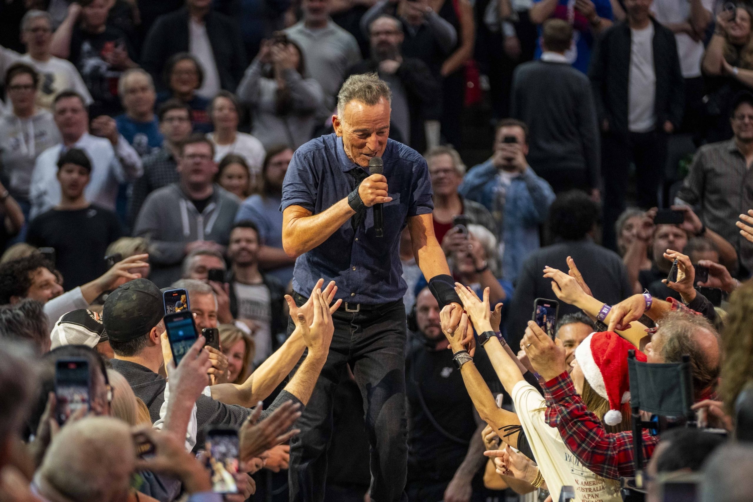 Bruce Springsteen & E Street Band at Scotiabank Arena, Toronto, ON on November 6, 2024.
