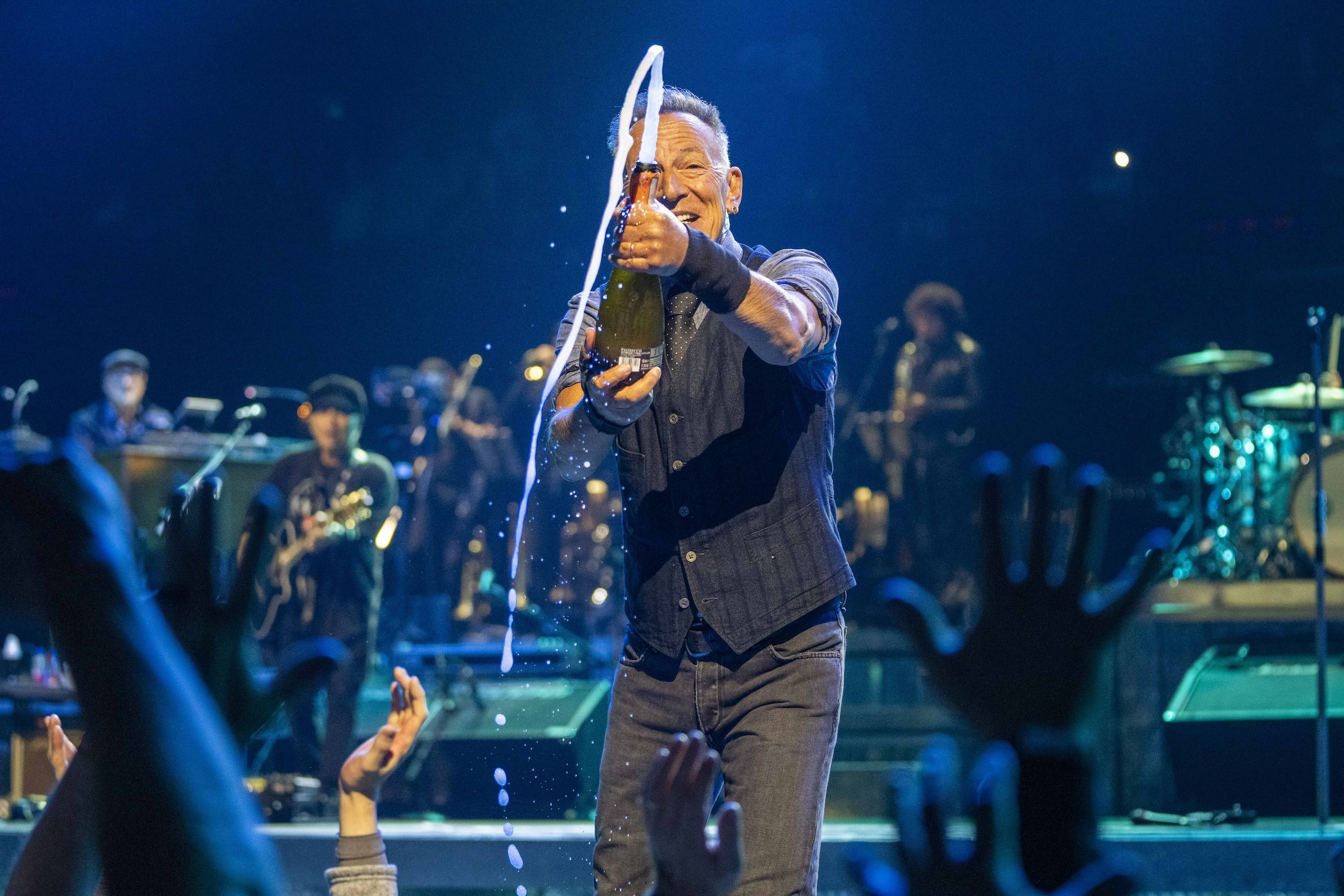 Bruce Springsteen & E Street Band at Mohegan Sun Arena, Uncasville, Connecticut on April 12, 2024.