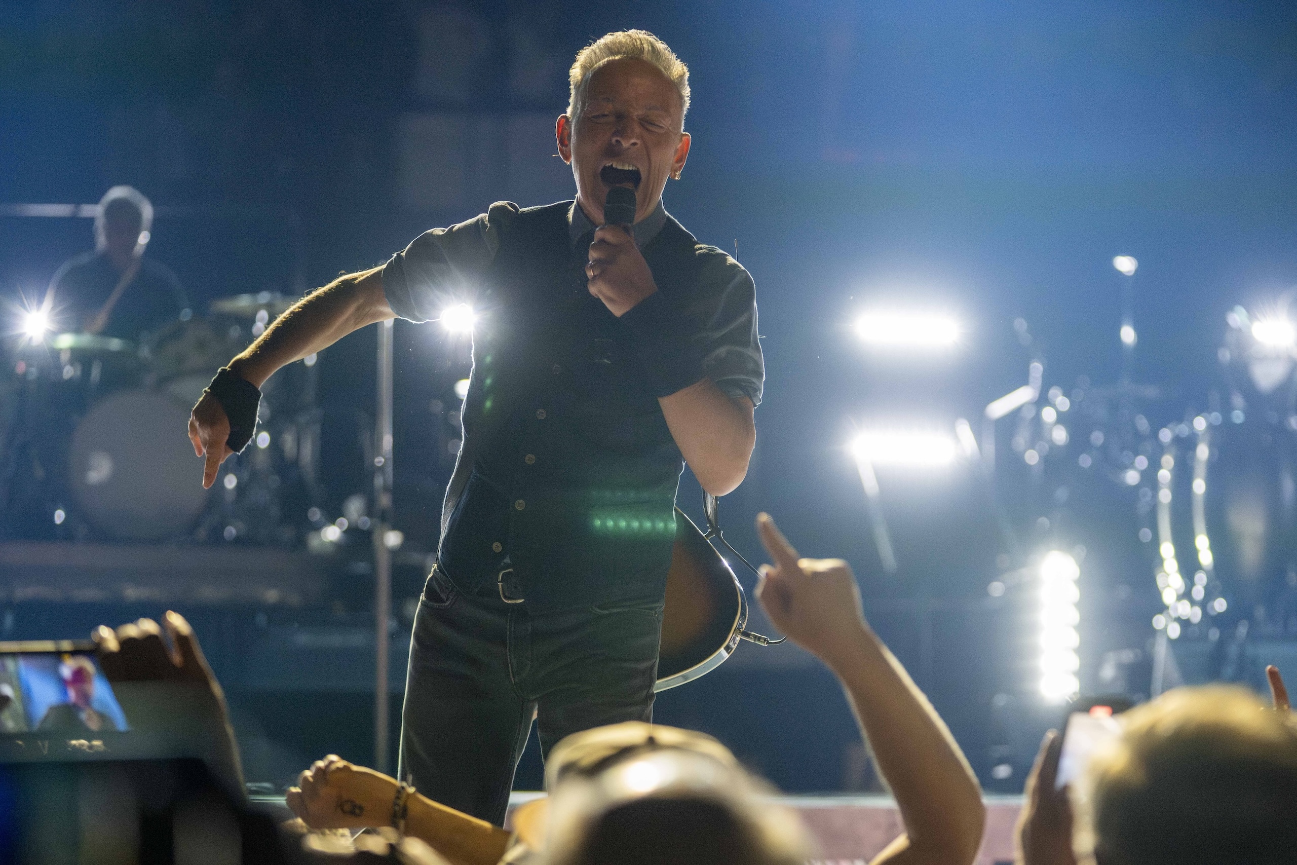 Bruce Springsteen & E Street Band at Mohegan Sun Arena, Uncasville, Connecticut on April 12, 2024.