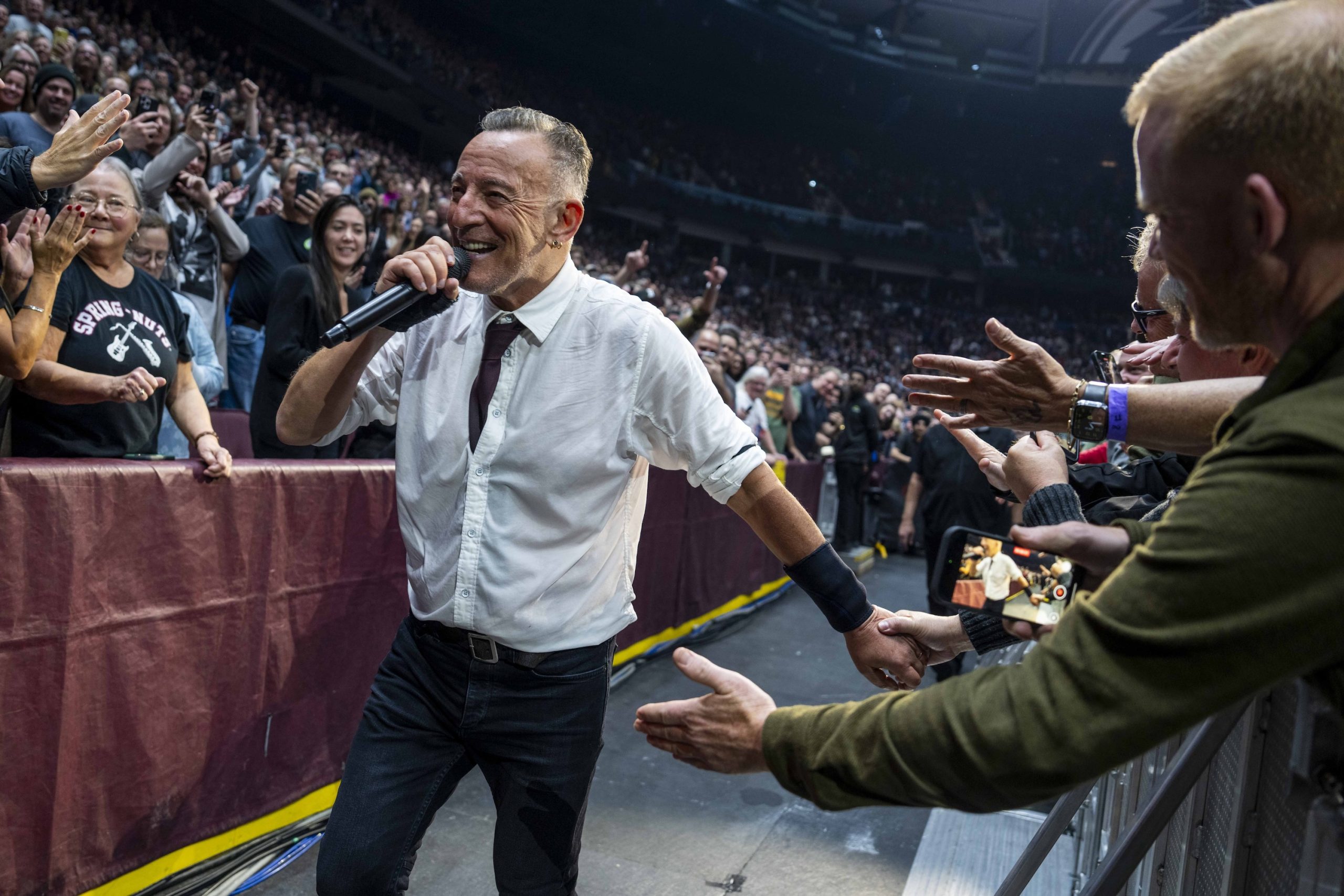 Bruce Springsteen & E Street Band at Rogers Arena, Vancouver, BC on November 22, 2024.