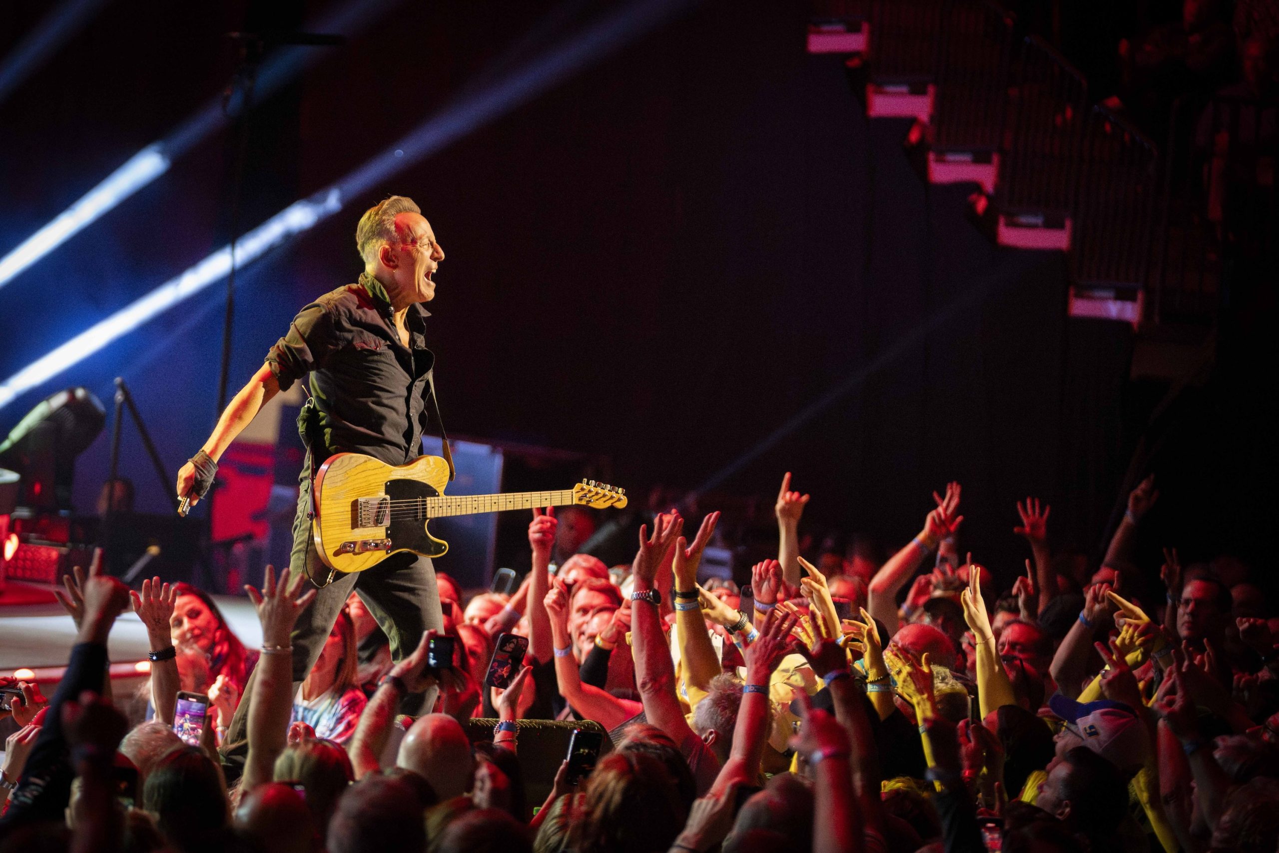 Bruce Springsteen & E Street Band at T-Mobile Arena, Las Vegas, Nevada on March 22, 2024.