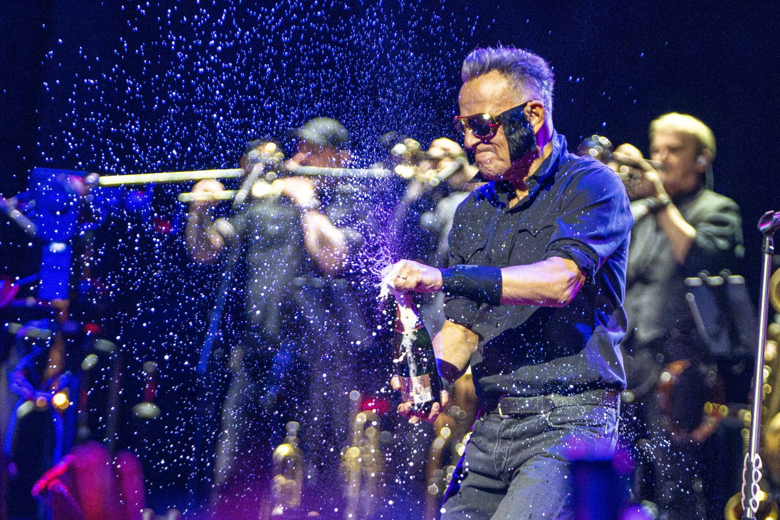 Bruce Springsteen & E Street Band at T-Mobile Arena, Las Vegas, Nevada on March 22, 2024.