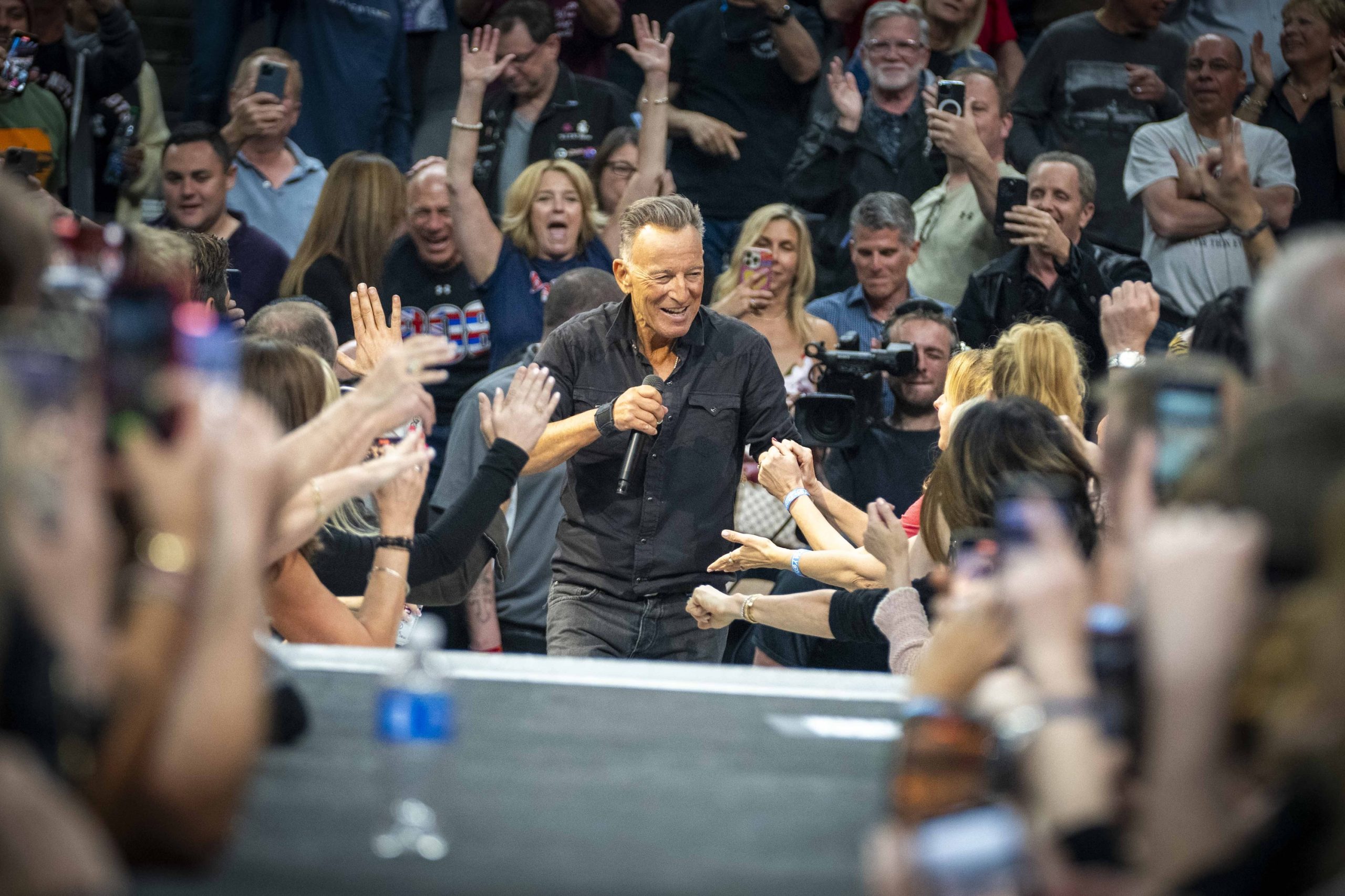 Bruce Springsteen & E Street Band at T-Mobile Arena, Las Vegas, Nevada on March 22, 2024.