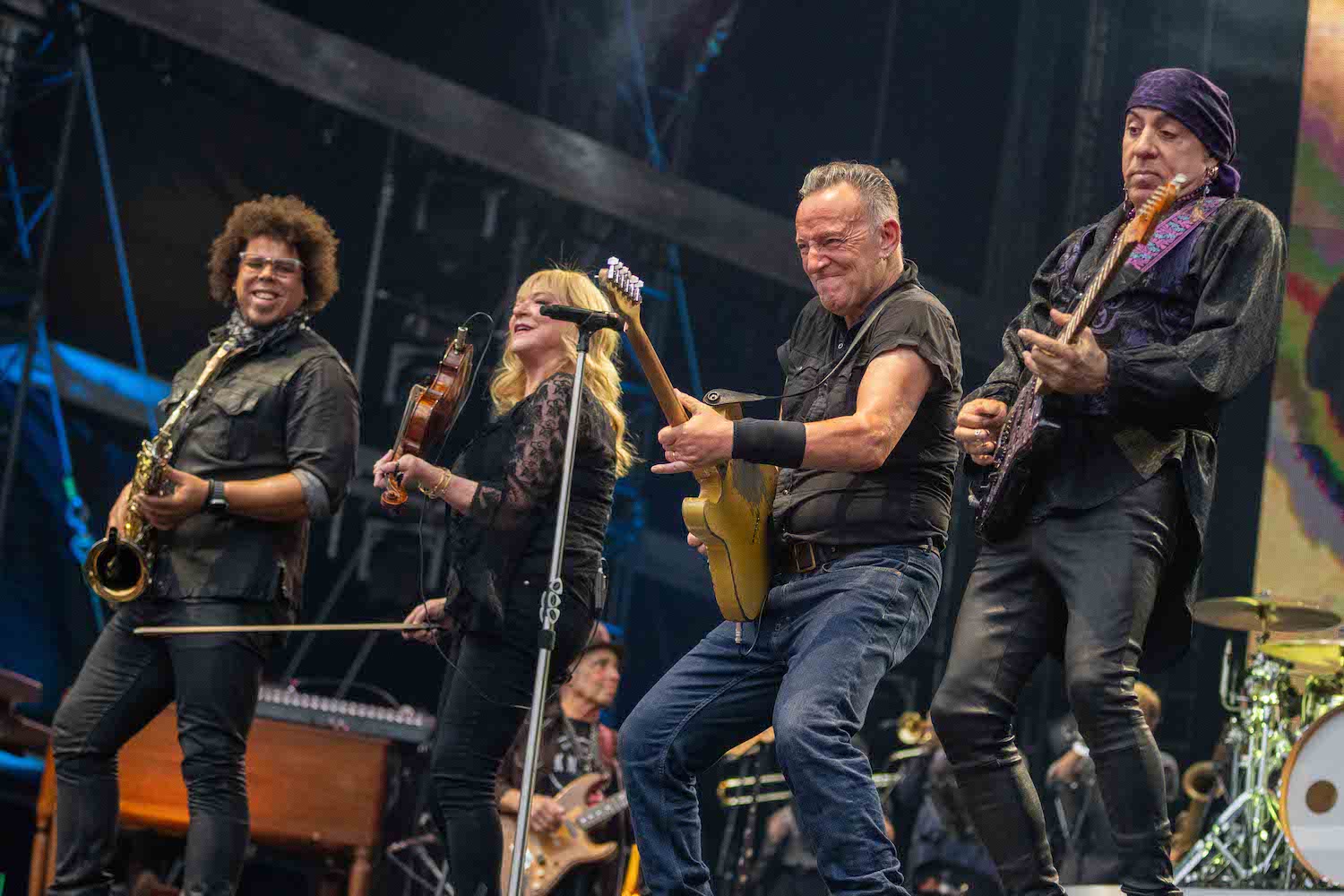 Bruce Springsteen & E Street Band at Ernst Happel Stadion, Vienna, Austria on July 18, 2023.