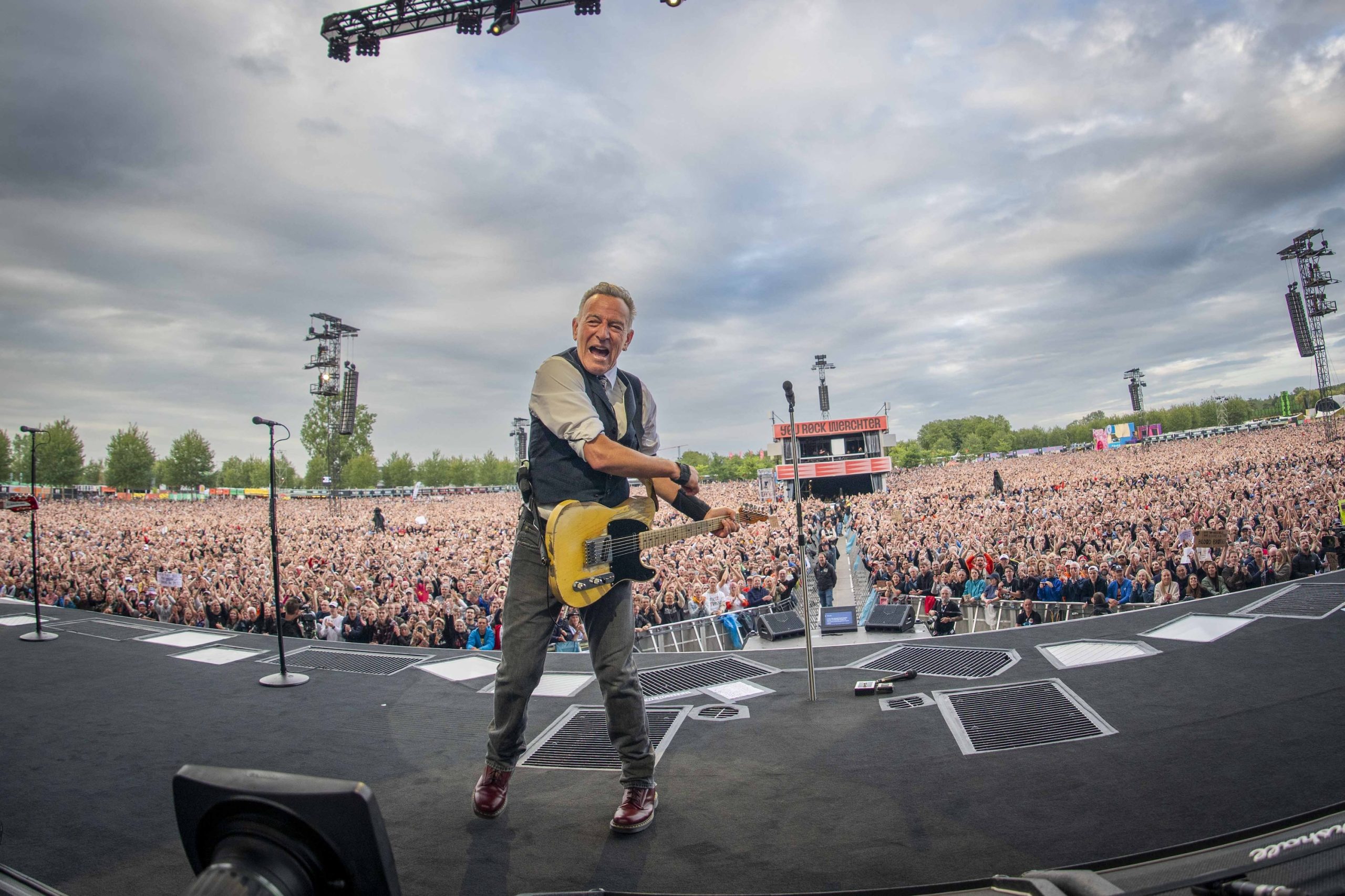 Bruce Springsteen & E Street Band at Werchter Park, Werchter, Belgium on July 2, 2024.