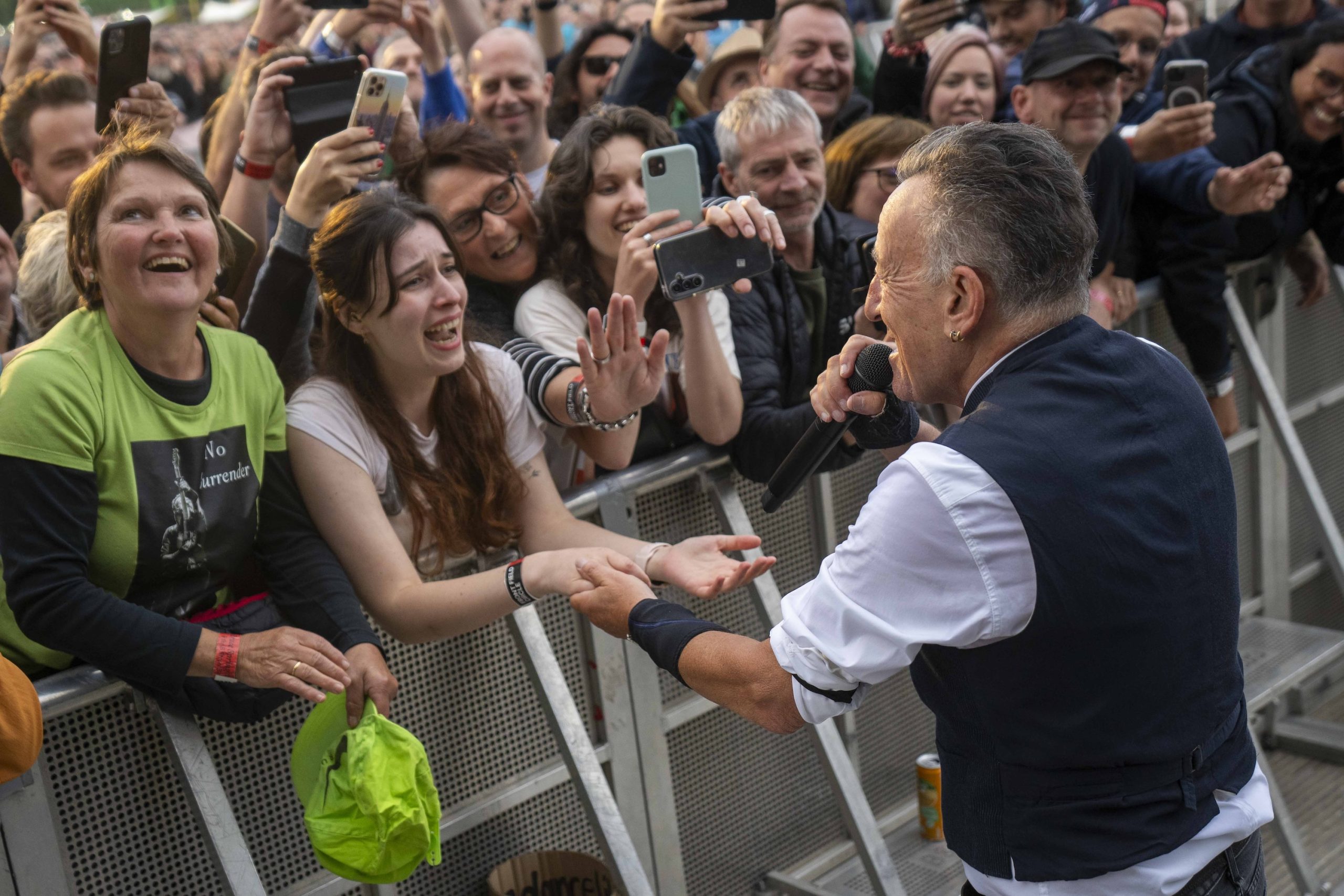 Bruce Springsteen & E Street Band at Werchter Park, Werchter, Belgium on July 2, 2024.