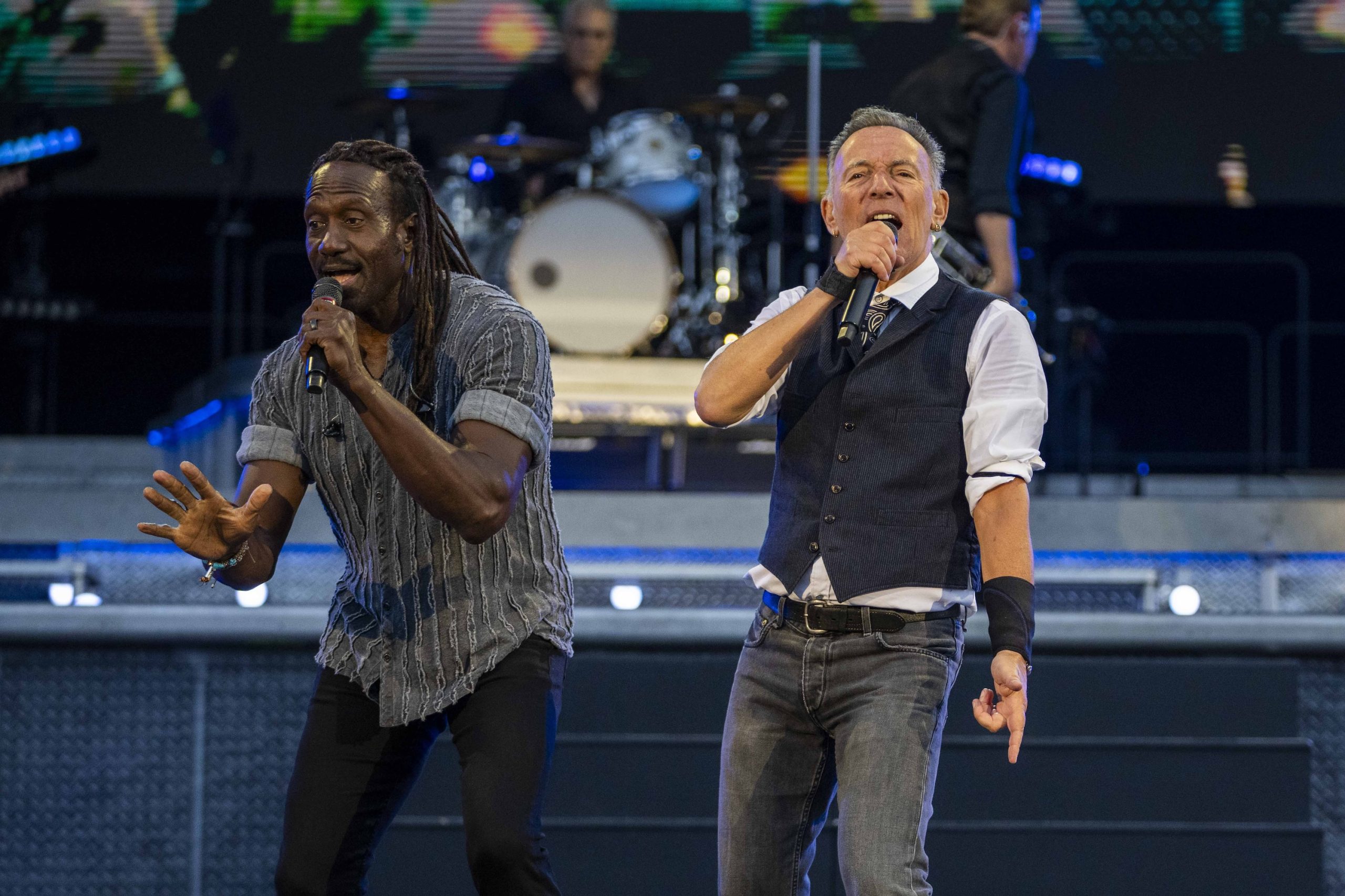 Bruce Springsteen & E Street Band at Werchter Park, Werchter, Belgium on July 2, 2024.