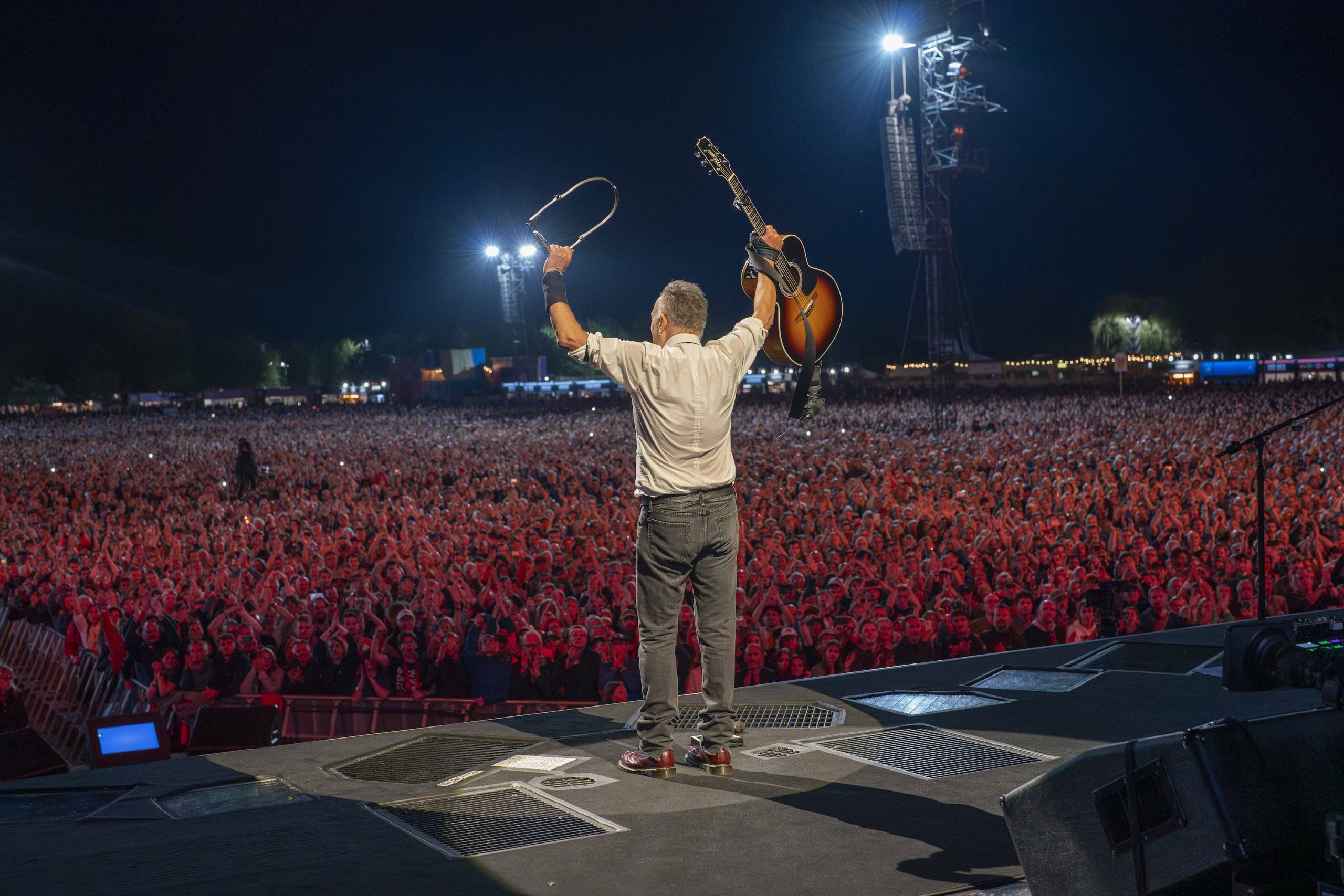 Bruce Springsteen & E Street Band at Werchter Park, Werchter, Belgium on July 2, 2024.