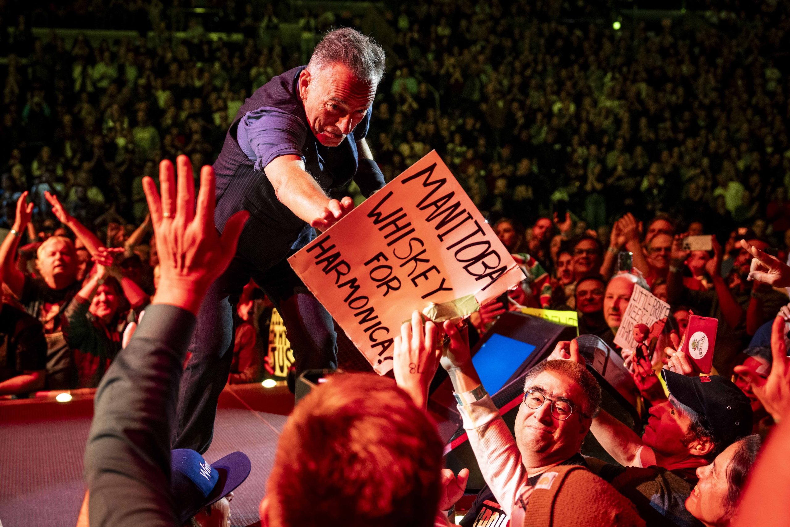 Bruce Springsteen & E Street Band at Canada Life Centre, Winnipeg, MB on November 13, 2024.