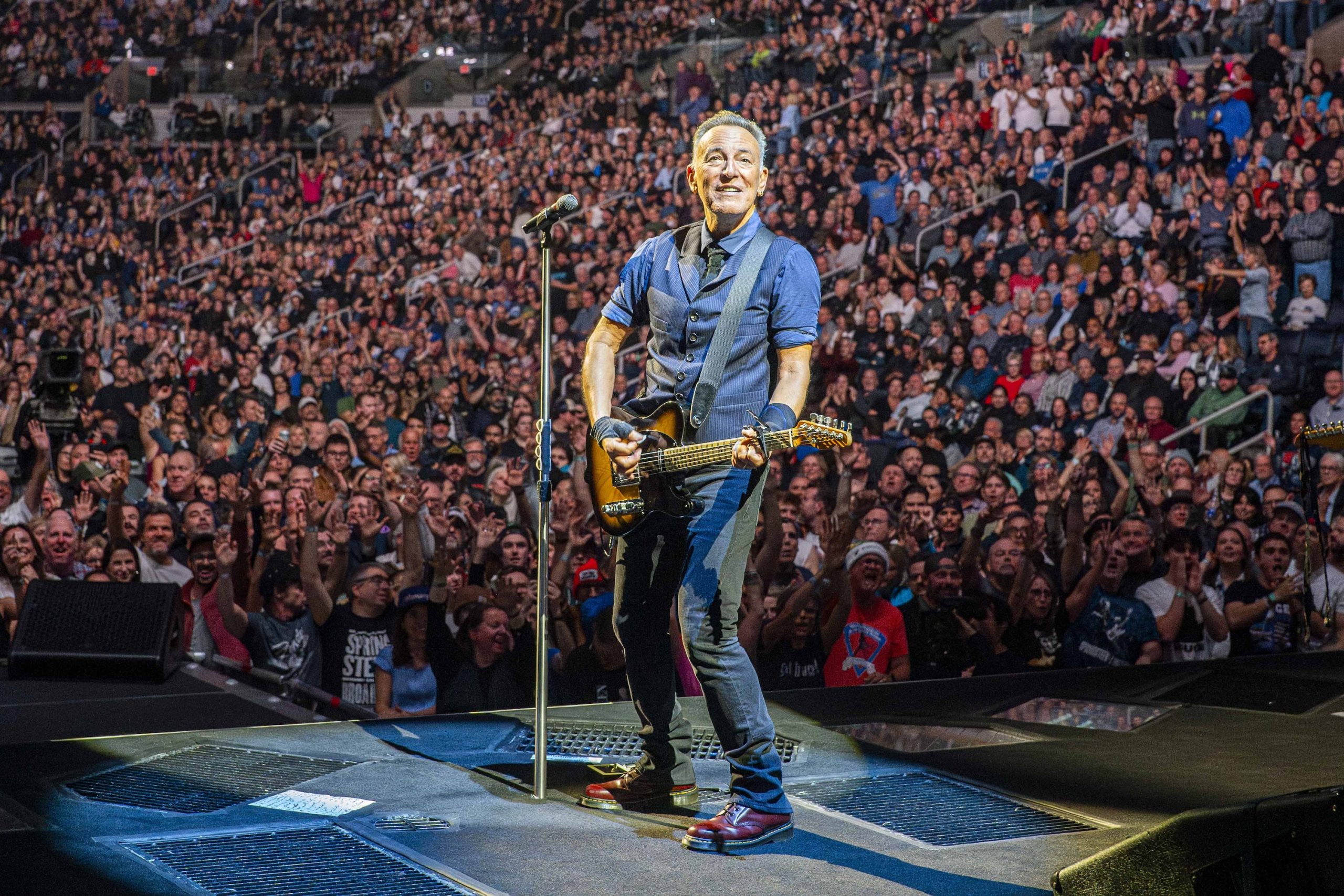 Bruce Springsteen & E Street Band at Canada Life Centre, Winnipeg, MB on November 13, 2024.