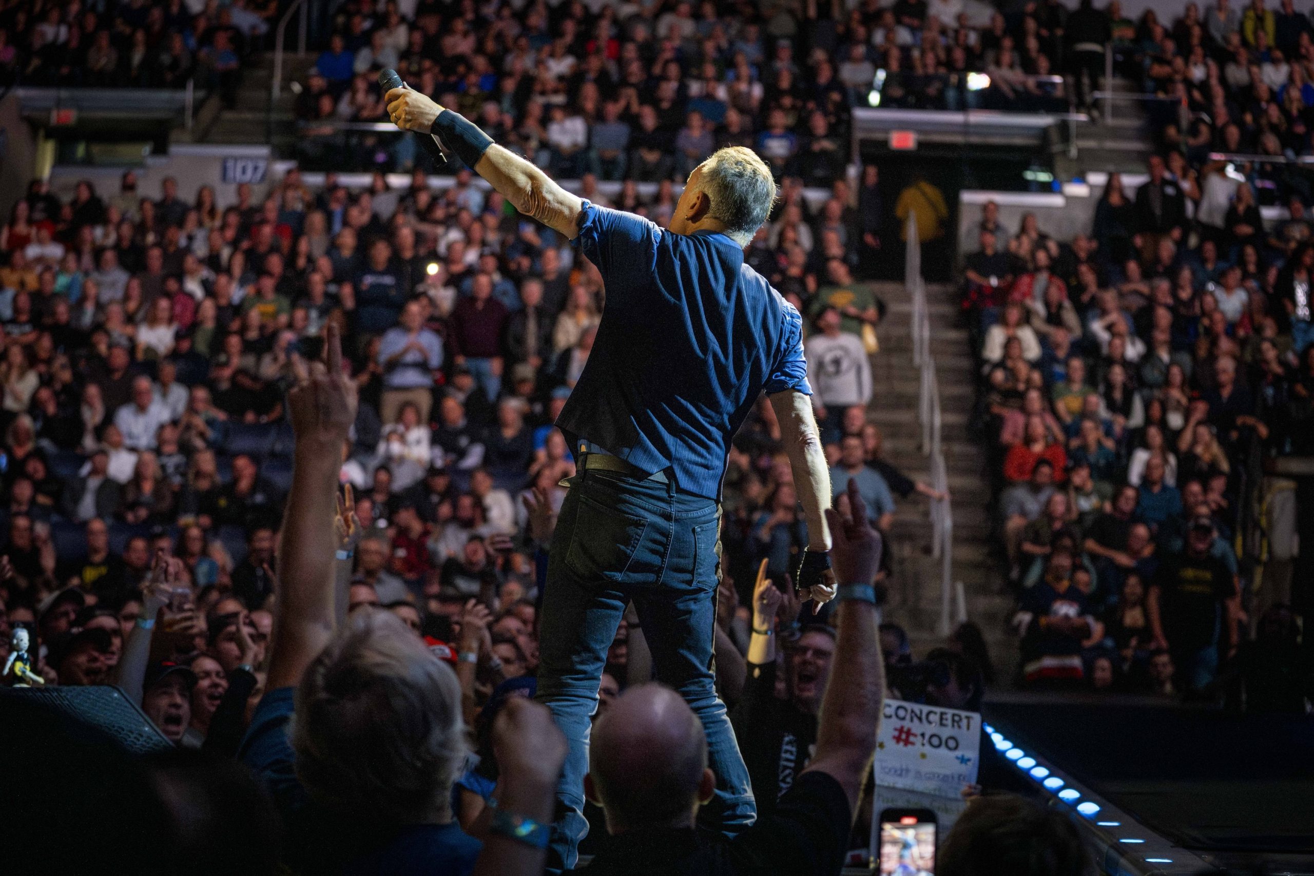 Bruce Springsteen & E Street Band at Canada Life Centre, Winnipeg, MB on November 13, 2024.