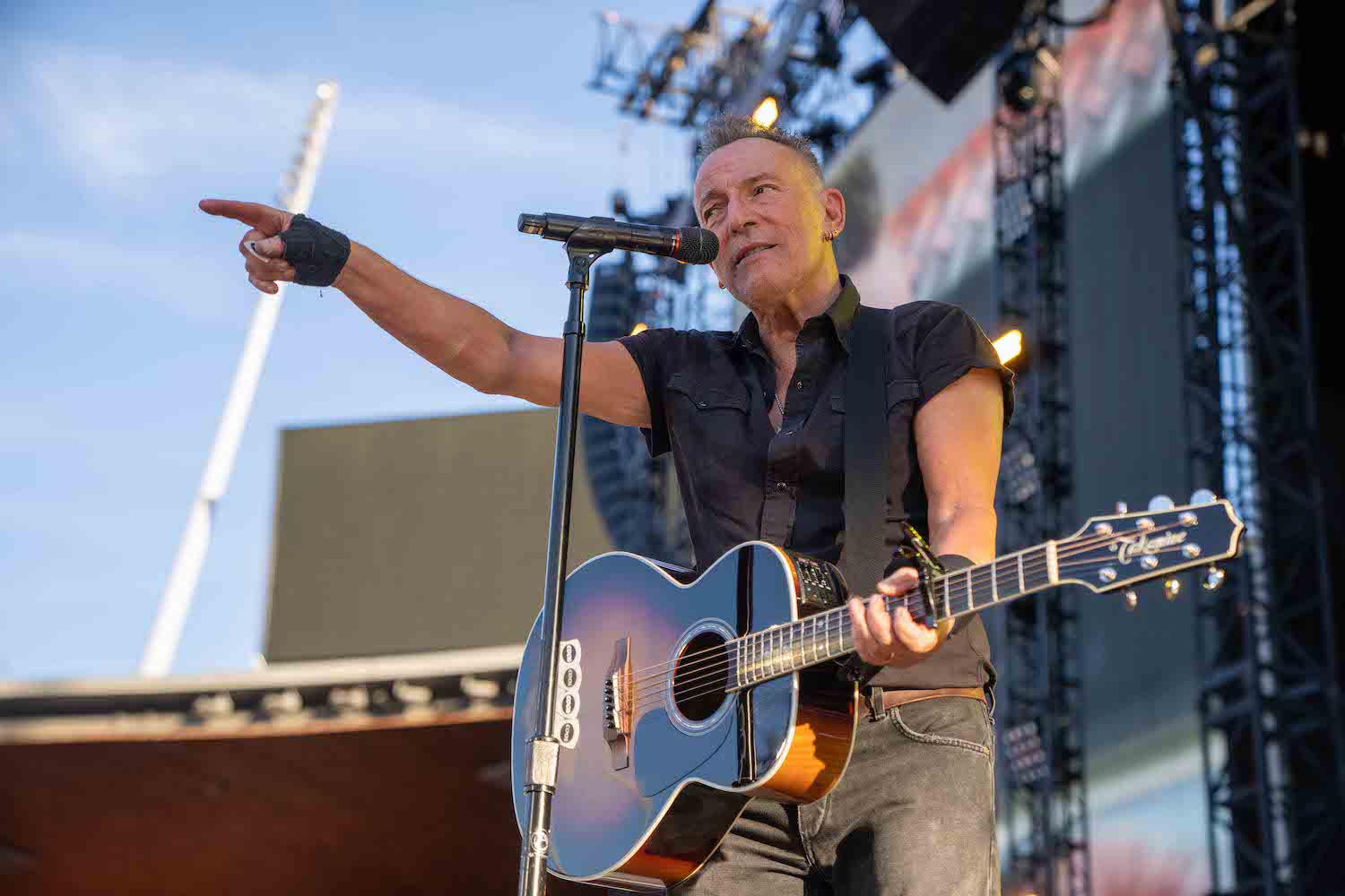 Bruce Springsteen & E Street Band at Stadion Letzigrund, Zurich, Switzerland on June 13, 2023.