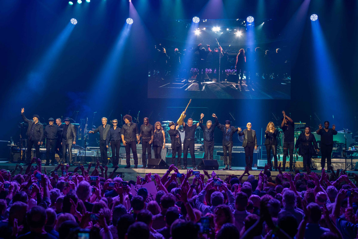 Bruce Springsteen & E Street Band at Hard Rock Live, Hollywood, FL on February 7, 2023.
