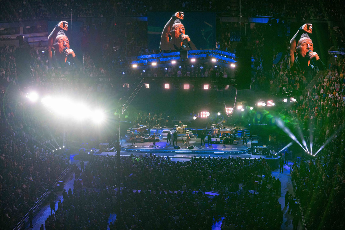 Bruce Springsteen & E Street Band at Fiserv Forum, Milwaukee, WI on March 7, 2023.