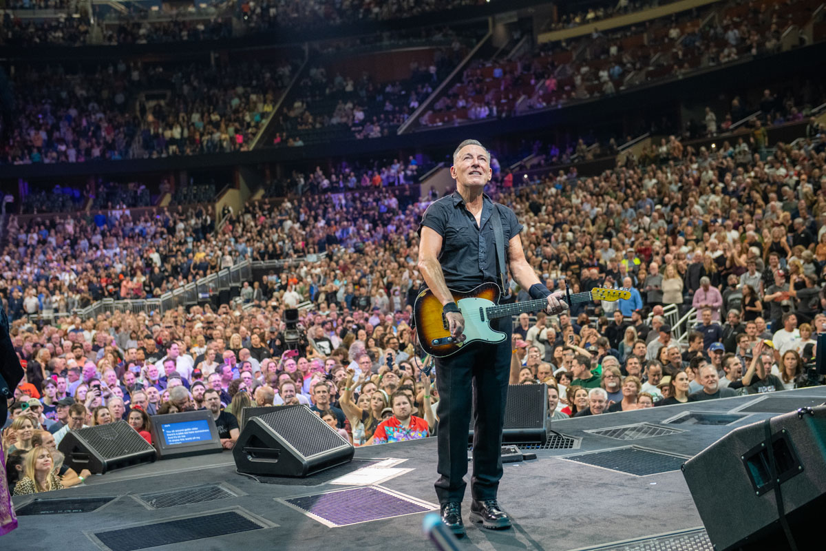 Bruce Springsteen & E Street Band at Amway Center, Orlando, FL on February 5, 2023.