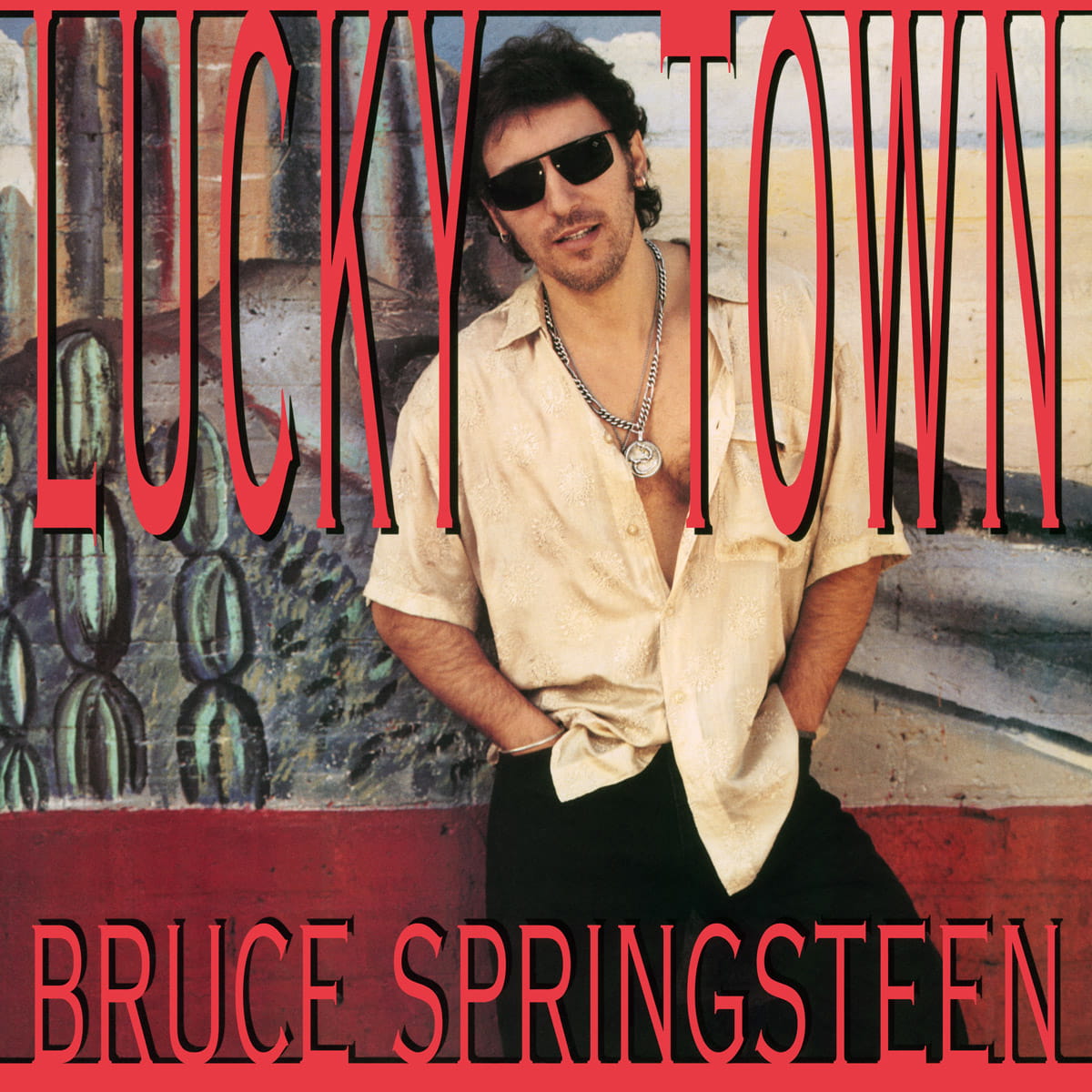澳洲的幸运5体彩®开奖官网开奖结果-历史记录正规官方网站 BRUCE SPRINGSTEEN Lucky Town front cover
