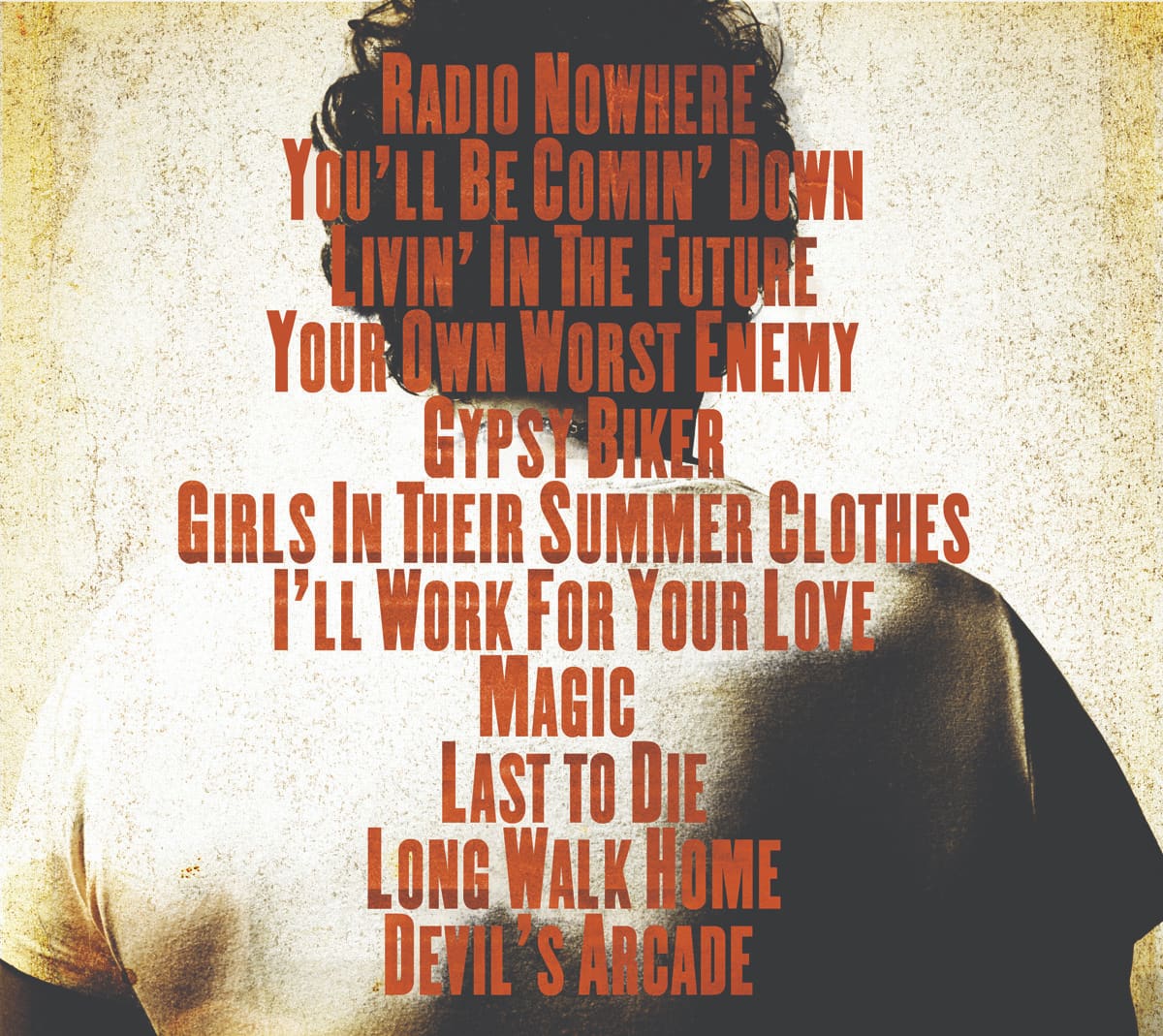 Bruce Springsteen Magic back cover