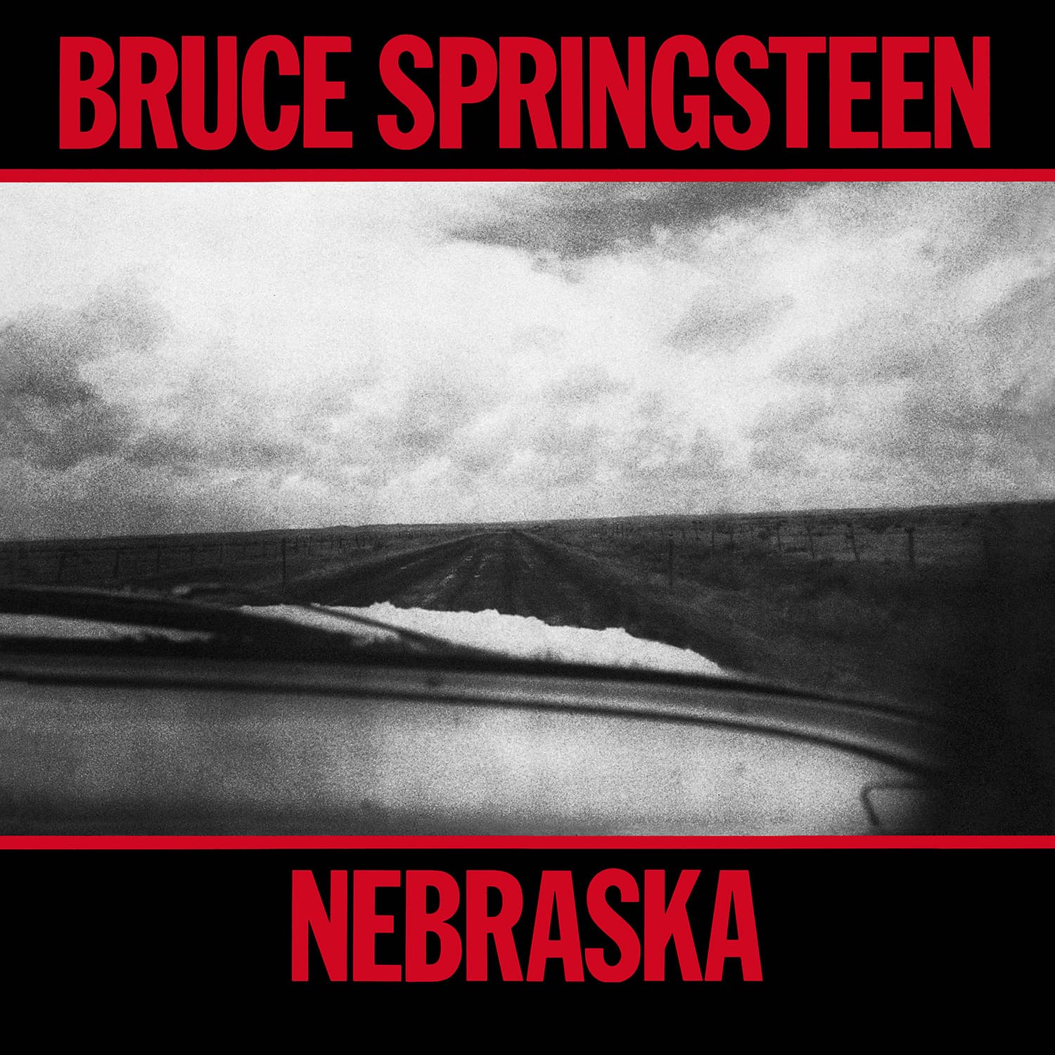 Bruce Springsteen Nebraska front cover