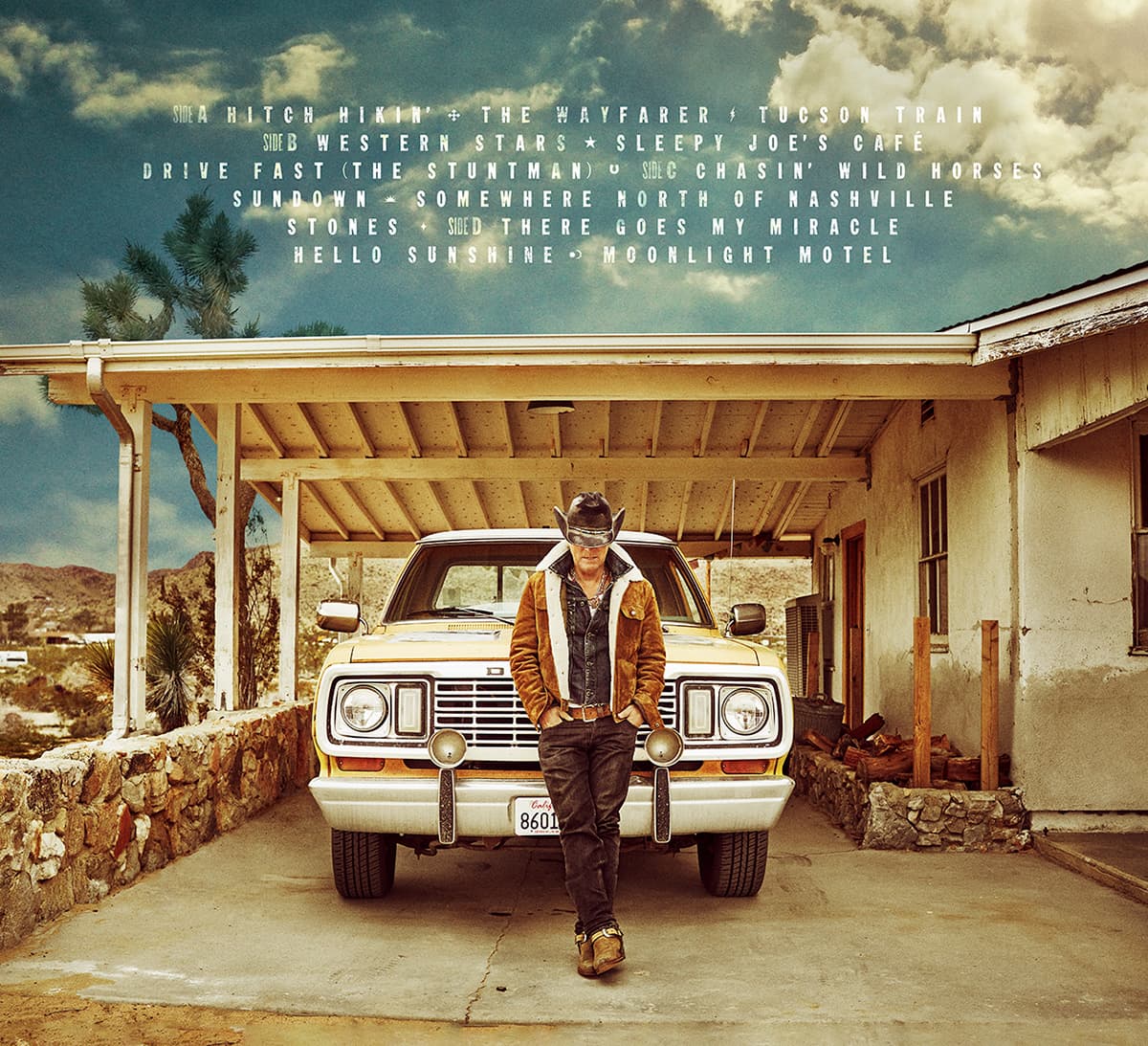 Bruce Springsteen Western Stars back cover